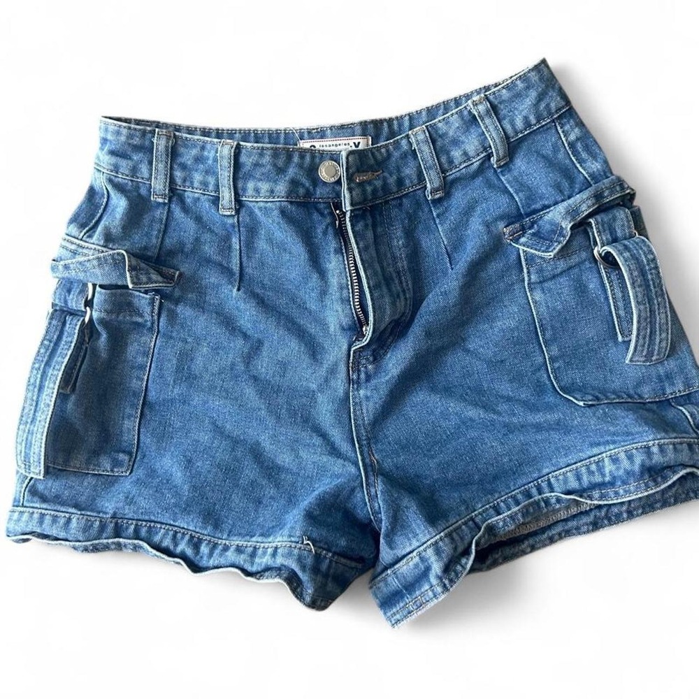 Y2K jean shorts
